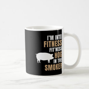Taza De Café Estoy en Fitness Hog Bbq Smoker Roaster Funny Pig
