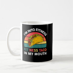 Taza De Café Estoy en Fitness Taco en mi boca