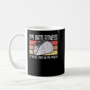 Taza De Café Estoy en Fitness Taco en mi boca hombres mujeres j