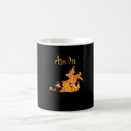 Taza De Café Estoy en fuego real