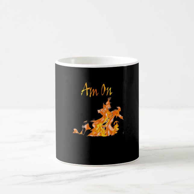 Taza De Café Estoy en fuego real (Centro)