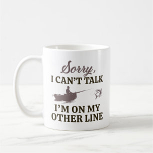 Taza De Café Estoy en mi otra línea