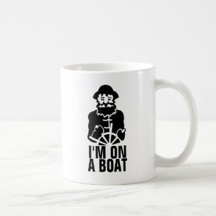 Taza De Café Estoy en un barco