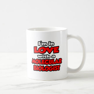 Taza De Café Estoy enamorada de un biólogo molecular