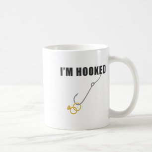 Taza De Café Estoy enganchado con la propuesta de matrimonio pa
