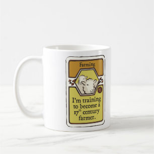 Taza De Café Estoy entrenando para hacer granjero del siglo