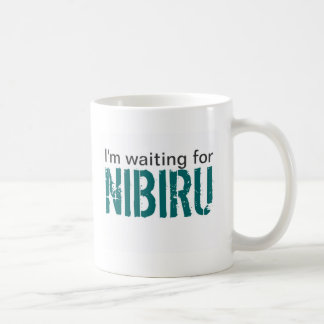 Taza De Café Estoy esperando Nibiru
