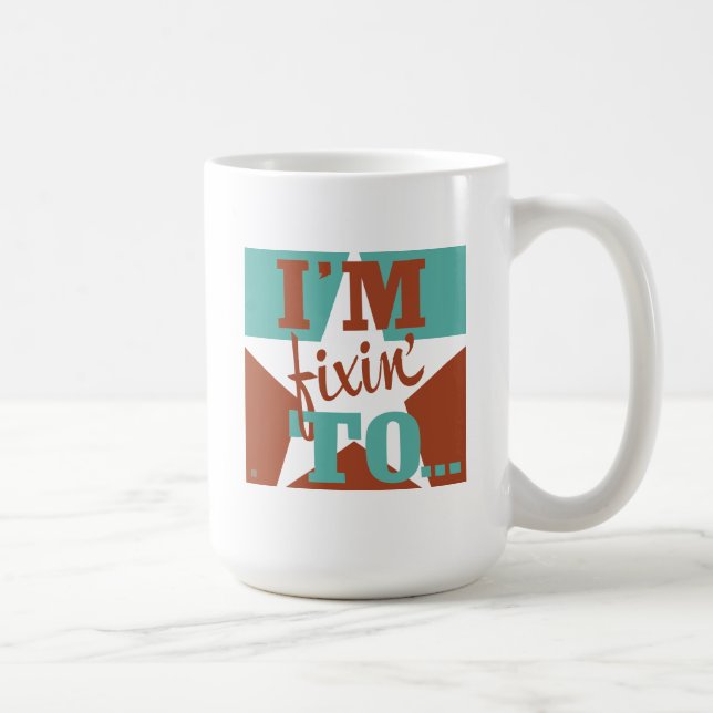 Taza De Café Estoy fijando en (Derecha)