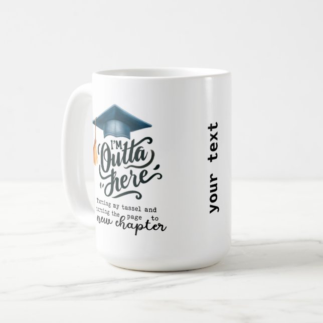 Taza De Café Estoy fuera de aquí (Anverso izquierdo)