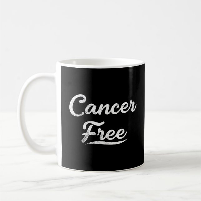 Taza De Café Estoy libre de cáncer (Izquierda)
