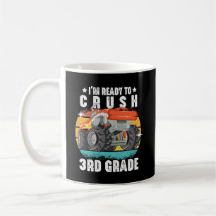 Taza De Café Estoy listo para aplastar a los alumnos de tercer 