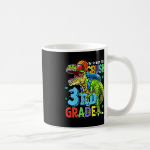 Taza De Café Estoy listo para aplastar a los dinosaurios de ter