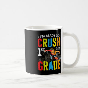 Taza De Café Estoy Listo Para Aplastar El Camión Monstruo De Pr