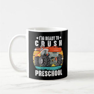 Taza De Café Estoy Listo Para Aplastar La Escuela Preescolar De
