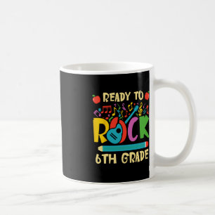 Taza De Café Estoy listo para tocar la guitarra de sexto grado