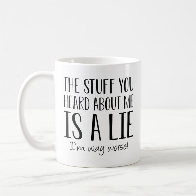 Taza De Café Estoy mucho peor (Izquierda)