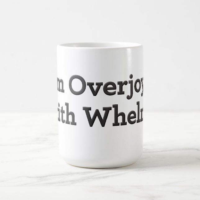 Taza De Café ¡Estoy muy contenta con el abismo! (Centro)