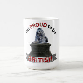 Taza De Café Estoy orgulloso de ser británico