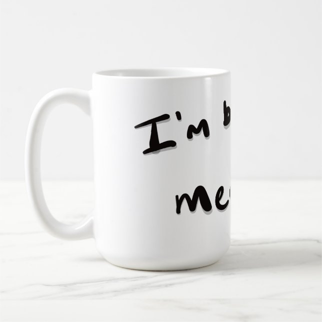 Taza De Café Estoy preparando uno de carne (Izquierda)