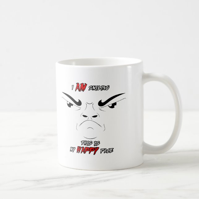 Taza De Café Estoy sonriendo (Derecha)