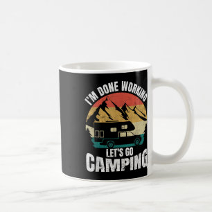 Taza De Café Estoy Terminado Trabajando, Vamos Camionera Gracio