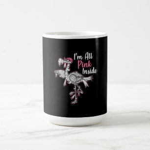 Taza De Café Estoy Todo Rosa Dentro Del Gracioso Regalo Flaming