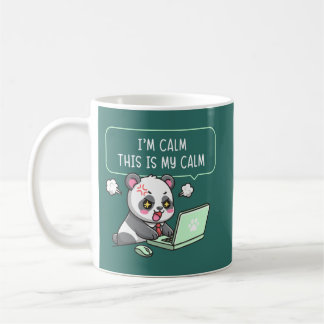 Taza De Café Estoy tranquilo, este es mi tranquilo - Humor de o