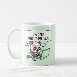 Taza De Café Estoy tranquilo, este es mi tranquilo - Humor de o