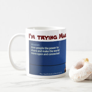 Taza De Café Estoy tratando a Mark Mug por RoseWrites
