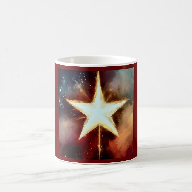 Taza De Café Estrella 1 de los navidades (Centro)