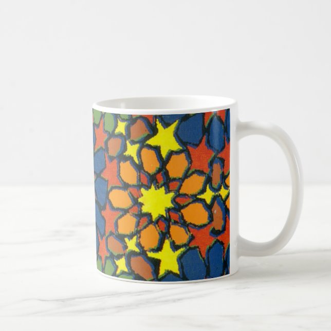 Taza De Café Estrella amarilla Mug (Derecha)