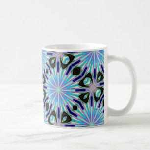 Taza De Café Estrella azul de 12 puntos