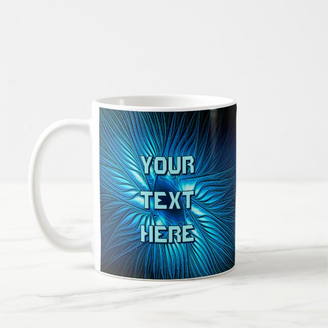 Taza De Café Estrella azul tallada (Izquierda)
