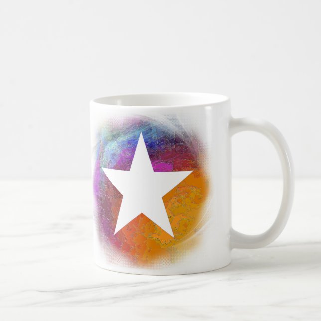 Taza De Café Estrella blanca (Derecha)