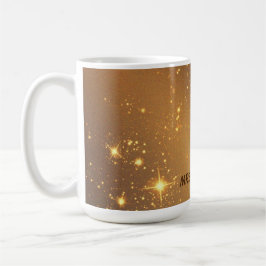Taza De Café Estrella celeste universal personalizada