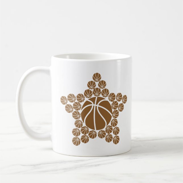Taza De Café Estrella de baloncesto (Izquierda)