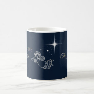 Taza De Café Estrella de Belén Anuncio Angelical