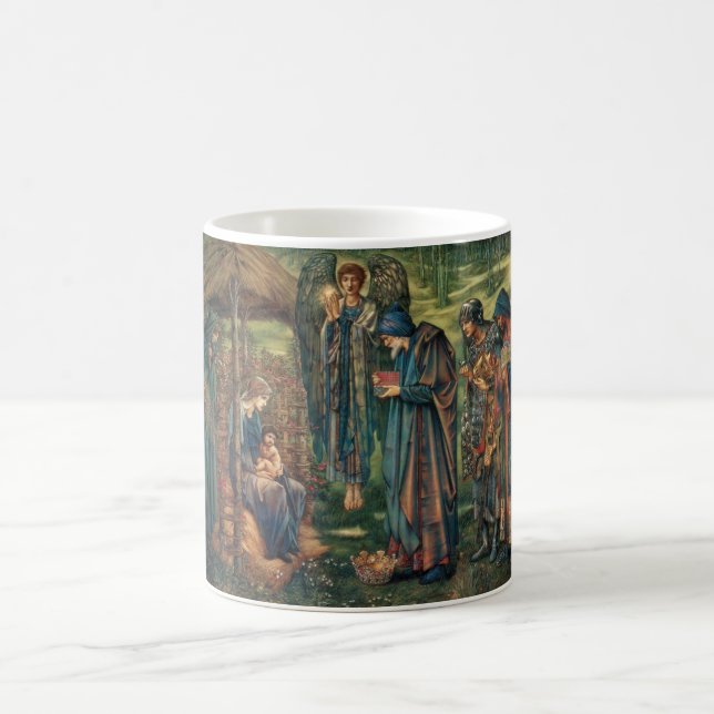 Taza De Café Estrella de Belén (por Edward Burne-Jones) (Centro)