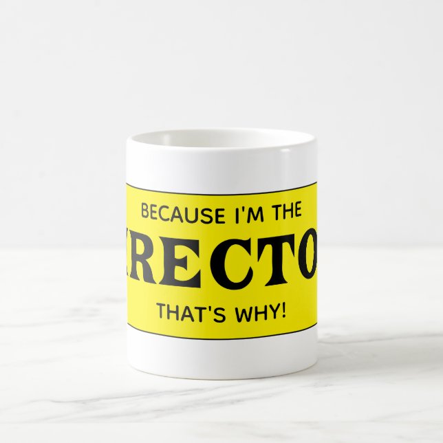 Taza De Café Estrella de Broadway:Director (Centro)