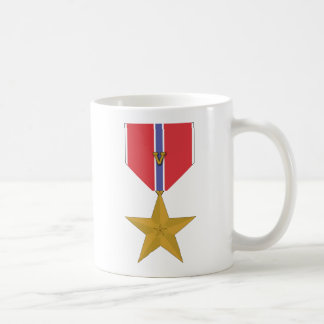 Taza De Café Estrella de bronce con V