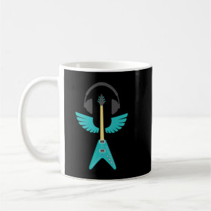 Taza De Café Estrella de celebridad guitarra guitarrista músico