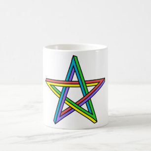 Taza De Café Estrella de ilusión óptica