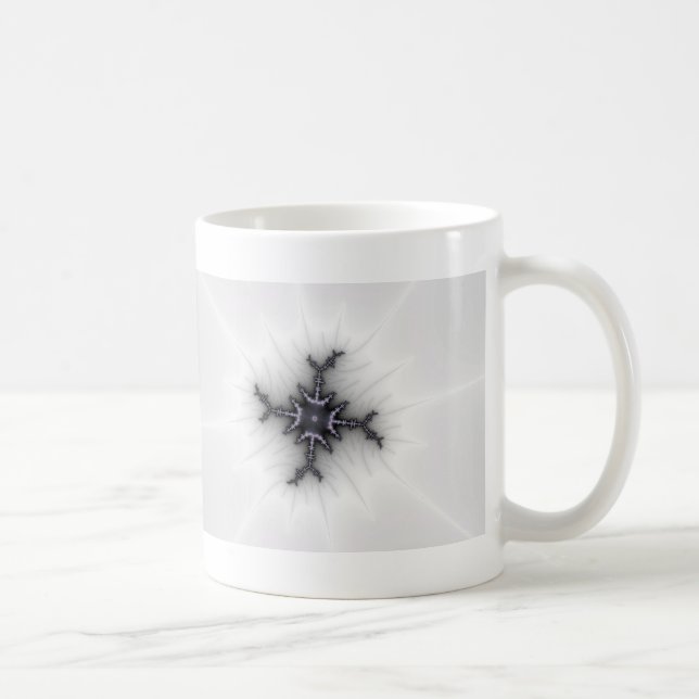 Taza De Café Estrella de Neutron - Arte fractal (Derecha)