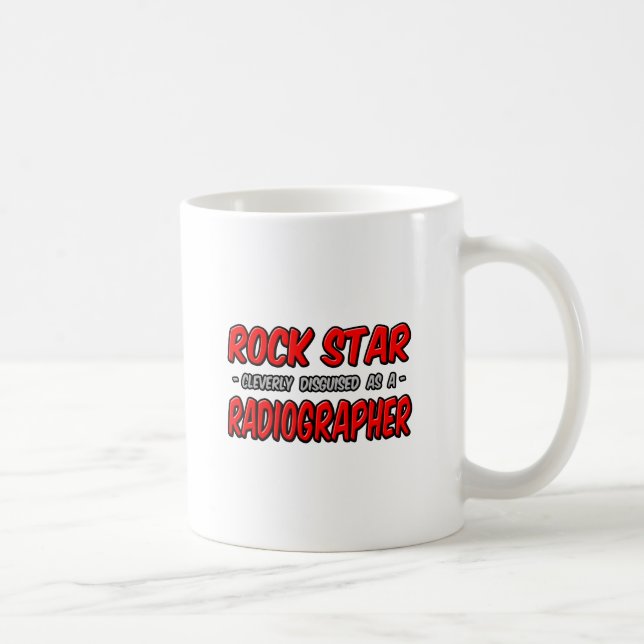 Taza De Café Estrella de rock.. Radiografo (Derecha)