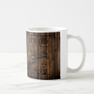 Taza De Café estrella de texturas rústicas cowboy país occident