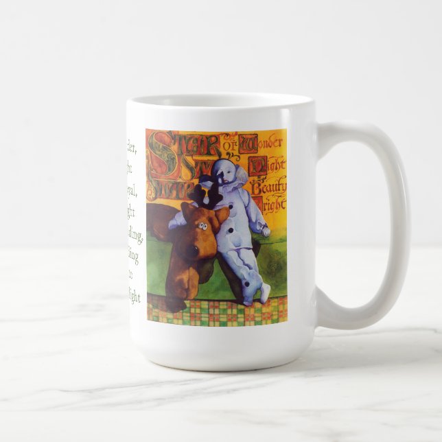 Taza De Café ESTRELLA DE WONDER Tall White Mug (Derecha)