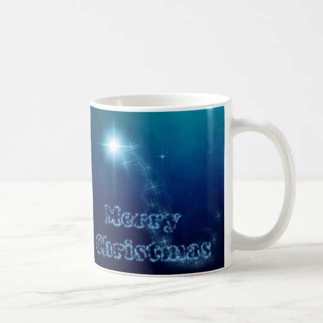 Taza De Café Estrella del cielo del navidad de Belén (Derecha)