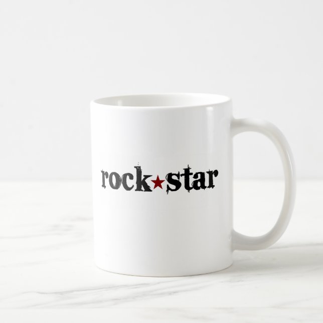 Taza De Café Estrella del rock (Derecha)