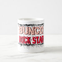 estrella del rock del bunco en rosa