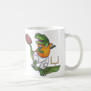 Taza De Café Estrella Dino de Fútbol